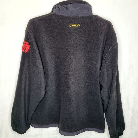 Vintage DareDevil Movie Crew Full Zip Fleece Sweater Size Large - Picture 6 of 7